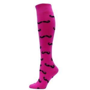 NWT RED LION MUSTACHE Bundle of 3 Flo Pink/Black  Size Small